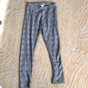 Girls size 10 plaid leggings